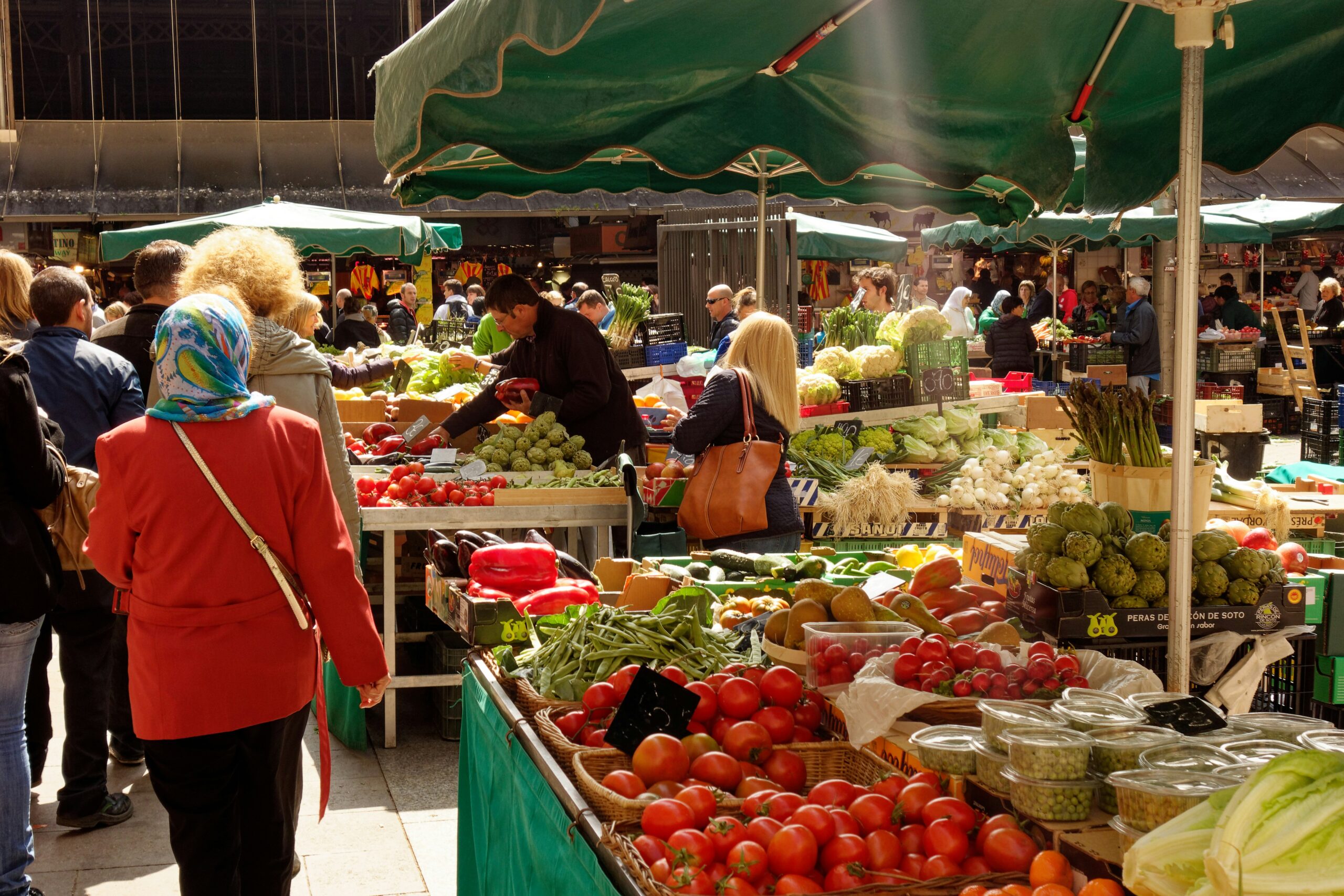 Un samedi au marché (Saturday at the market)
